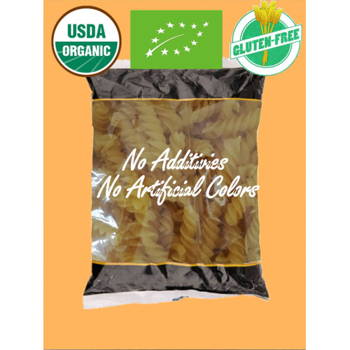 Vegane Mais-Rotini-Nudeln