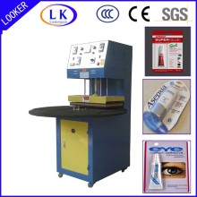 Cardboard and blister packing machine