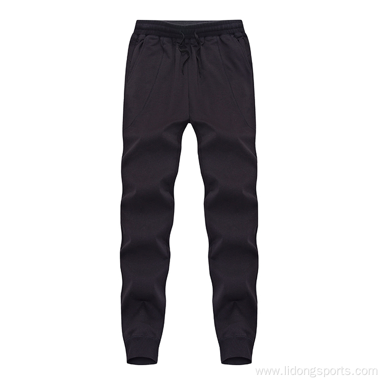 Cotton Polyester Sport Trousers Men's Stretch Sweat Pants