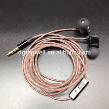 metal earphone, high quality earphone, metallic earphone