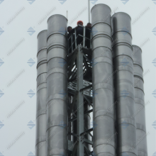 Boiler Chimney System Double Insulation Straight Pipe