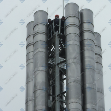 Boiler Chimney System Double Insulation Straight Pipe