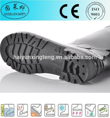 PVC Boots Rubber Rain Boots Safety Footwear