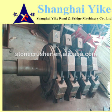 hammer crusher rotor, main shaft ,bolts,cover