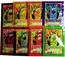 customized printed plastic herbal incense bags with ziplock, seek herbal incense bag