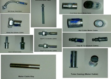 motorcycle fitting ,auto cable parts fitting ,cable componets