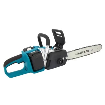 16-Inch Dual Battery Powered Brushless Motor Wireless Chainsaw with Optimal Efficiency Lithium Battery and Carburetor Type