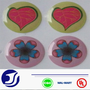 Multi color permanent color changing sticker