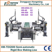 HM-TDG500 Semi-automatic Set-up Box Making Line