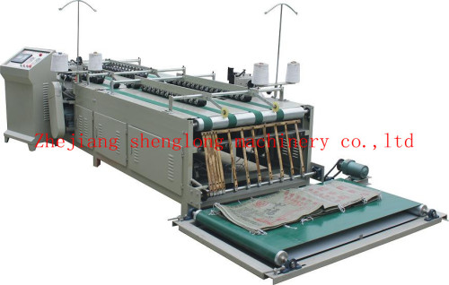 PP woven top and bottom sewing machine