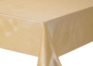 Solid Embossed Fabric Tablecloth Patio Table Covers