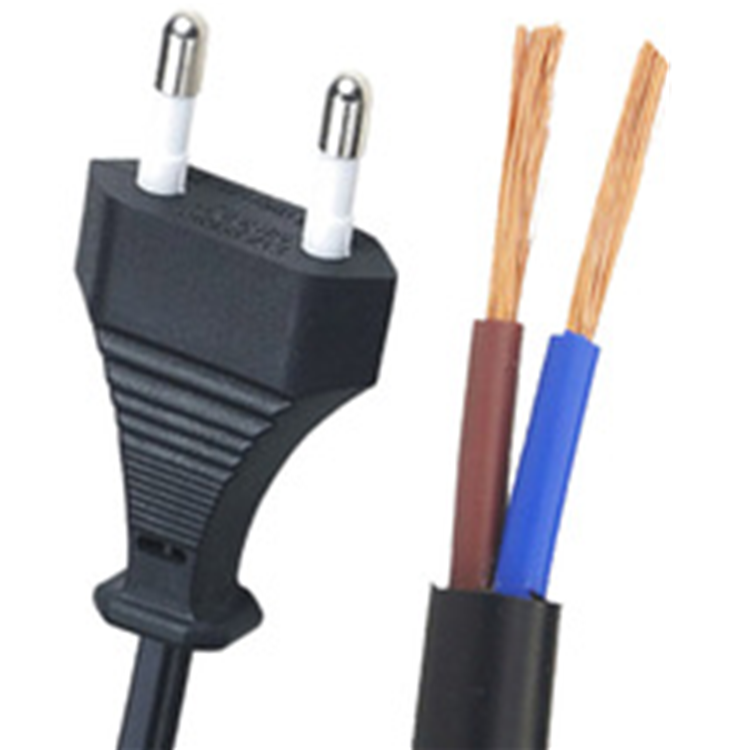 brazil standard power cord 3 prong CEE7/7 power plug to IEC-60320-C13ac extension kettle power cord