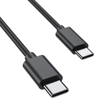 Black Type-C vers Type-C PD Data Cable 5A 100W