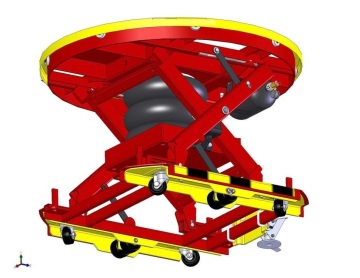 Pallet container handling system