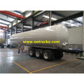 56CBM LPG Utoaji wa Trailer Trailer Tankers