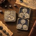 7-in-1 DND Spinner dice, Spinner dice 7-in-1 Metal DND dice for Suitable for Most Table Games dice RPG Spinner dice