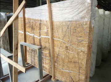 Tropical Rain Forest Brown Marble for Tile Slab