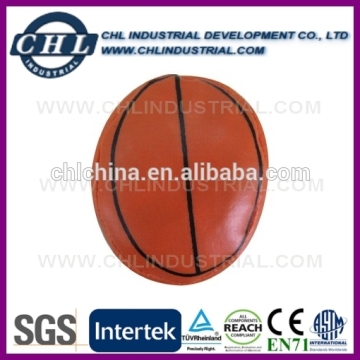 Elastic shiny leather hacky sack with EN71 certification
