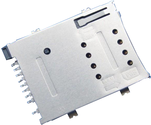 Dual SIM-kort 8pin H3.0mm-kontakt