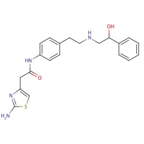 Un CAS de Mirabegron (YM 178) del Receptor adrenérgico β3 223673-61-8