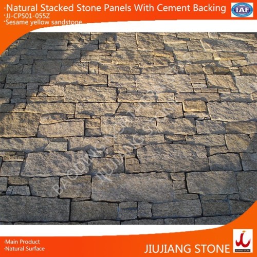 Natural interlock concrete paving stone