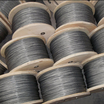 Fine and soft 304 316 steel wire rope