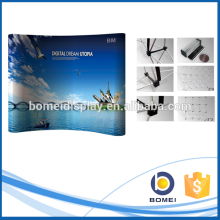 Spring pop up aluminum frame display