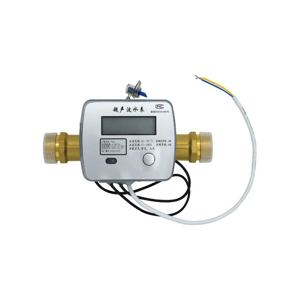 Modbus RTU Wireless Digital Brass Body Dn15 9600 Band Ultrasonic Water Meter