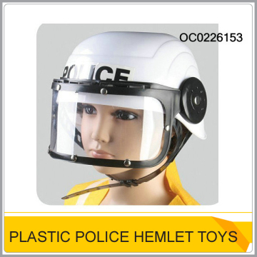 Children plastic police helmet toy OC0226153