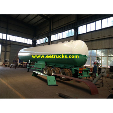 56cbm 24ton LPG Vận chuyển Tanker Trailers