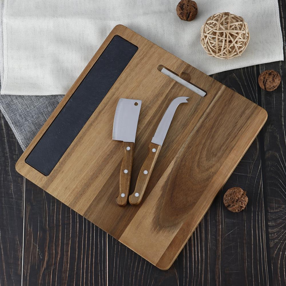 Square cheese tools set