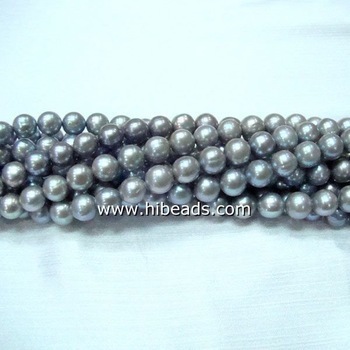 Loose freshwater pearl 10-11mm A+ Grade grey pearls LPS0045