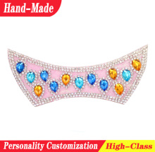 A rhinestone patches decorative slipper shoes accessory glass diamond