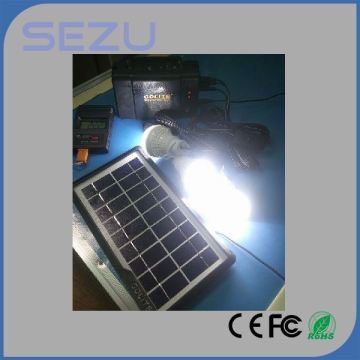 Environmentally Friendly Solar Home System for Home Emergency Usage