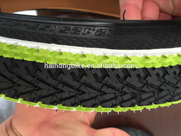 20*2.125 durable bike tires/20*2.125 red line two color bike tyre /two color bike tyres