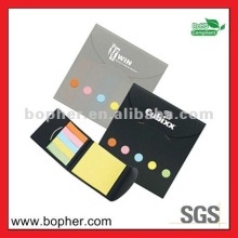 custom high quality leather memo pad holder