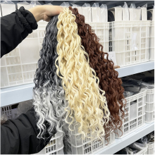 Vivian's 22-inch Hot Selling 98g Ariel Curls Jessica Style Synthetic Hair with Jerry Texture - Premium Quality Braid
