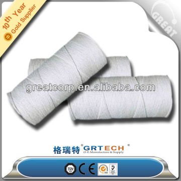 Ramie core spun yarn for non-asbestos clutch facings