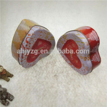 wholesale small tin boxes in heart shape