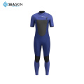 Seaskin Front Chest Zipper Surfing Wetsuit untuk Pria