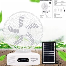 RECHARGEABLE AC/DC FAN WITH SPEAKER