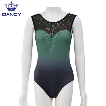 Déan leotards sleeveless mystique nua