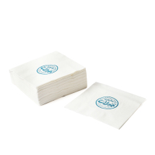 White Organic Compostable Napkins for Restaurants and Bars