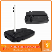 HDPE plastic parasol stand banana umbrella water base