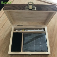 Meisijia 9pcs Whiskey Sipping Ice Cubes - Wine Accessories