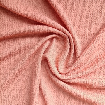 Polyester spandex single jersey knit fabric