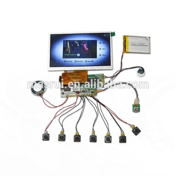 video brochure module, lcd video module for video greeting card