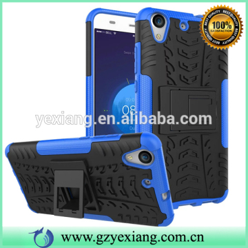 2 IN 1 Rugged Armor TPU PC Case For Huawei Honor 5A/Y6 II Kickstand Case