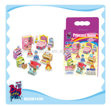 China import DIY promotional gift for kids princess 3D jigsaw puzzle game