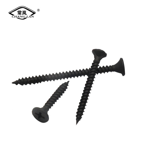 Black Self Tapping Phosphating Drywall Screws